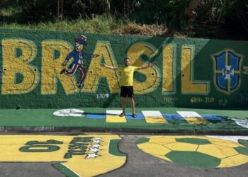Cidade da região lança concurso de ruas pintadas e decoradas para a Copa do Mundo com premiações de 4 mil reais
