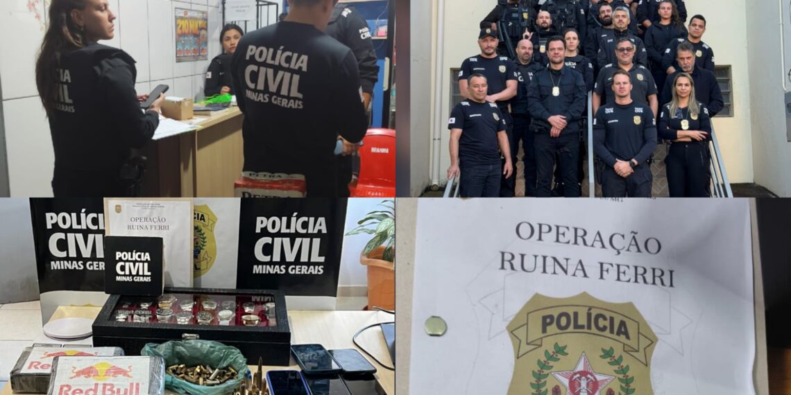 VÍDEO: Operação “Ruina Ferri”: Polícia Civil desarticula esquema de tráfico e lavagem de dinheiro em Andradas; três são presos