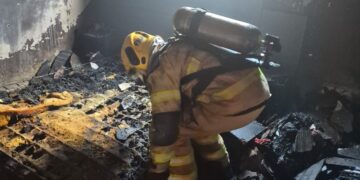 Criança de 4 anos provoca incêndio enquanto brincava com isqueiro no Sul de Minas