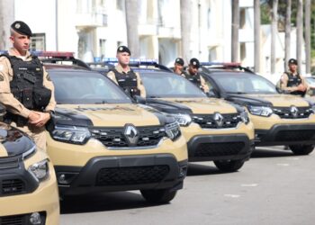 PMMG recebe novas viaturas e armamentos; Poços está entre as cidades contempladas