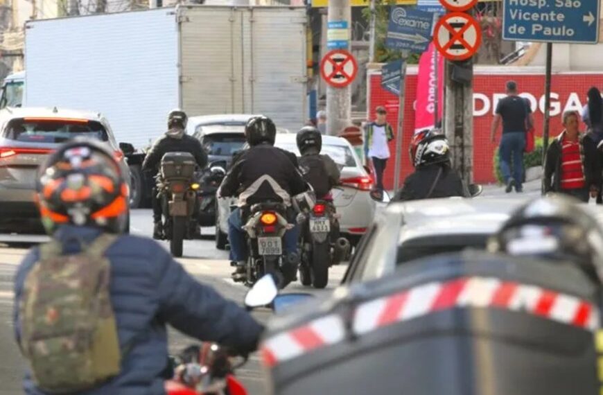 JF tem 100 acidentes com motos por mês 
