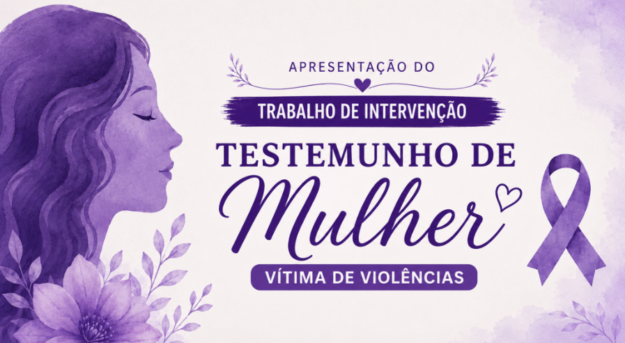 Apresentação de trabalho de intervenção aborda testemunho de mulher vítima de violências em Poços de Caldas