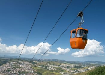 Teleférico de Poços entra em manutenção no mês de maio; confira