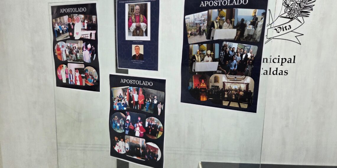Exposição na Câmara de Poços celebra 30 anos da Obra Missionária Nossa Senhora do Perpétuo Socorro