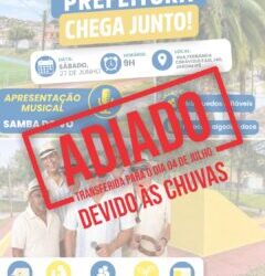 Prefeitura de Poços adia ‘Chega Junto’ e inauguração do novo bosque do Ipê por causa das chuvas; veja a nova data