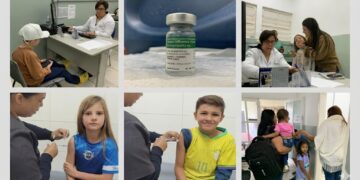 Dia D de Multivacinação aplica doses em 312 crianças e adolescentes em Poços