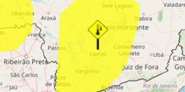 Inmet emite alerta de queda de temperatura para Poços e região