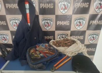 Polícia Militar prende dois suspeitos e recupera materiais furtados