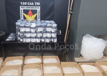 Operação apreende mais de 230 kg de creatina adulterada em Poços; um suspeito foi preso