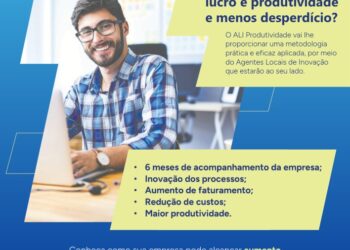 Sebrae abre inscrições para programa gratuito de aumento de produtividade empresarial