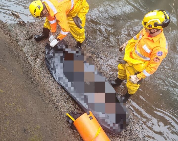 Corpo é encontrado submerso em córrego