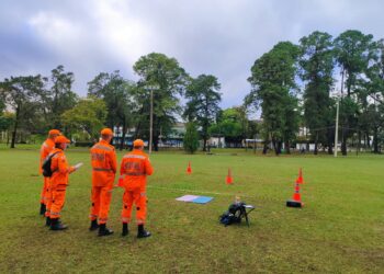 Poços de Caldas sedia curso de formação de pilotos de drones do Corpo de Bombeiros