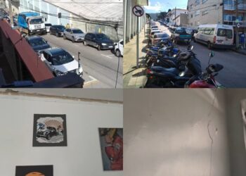 Morador de Poços reclama de trânsito de caminhões de lixo em rua proibida e relata danos em imóvel; Prefeitura explica situação