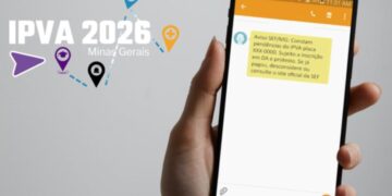 Fazenda envia SMS para proprietários que não pagaram o IPVA 2026 em MG