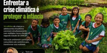 Enfrentar a crise climática é proteger a infância