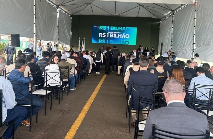 Planta de biometano lançada em Uberaba 