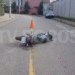 Motociclista de 26 anos fica gravemente ferido em acidente com carro em Poços de Caldas