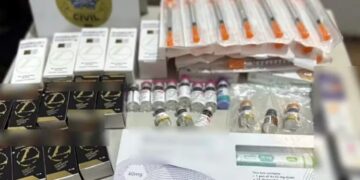 Grande quantidade de medicamentos para emagrecimento é apreendida pela Polícia Civil na região