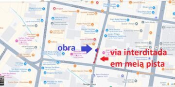 Obra do DMAE mudará o trânsito em rua central de Poços; confira