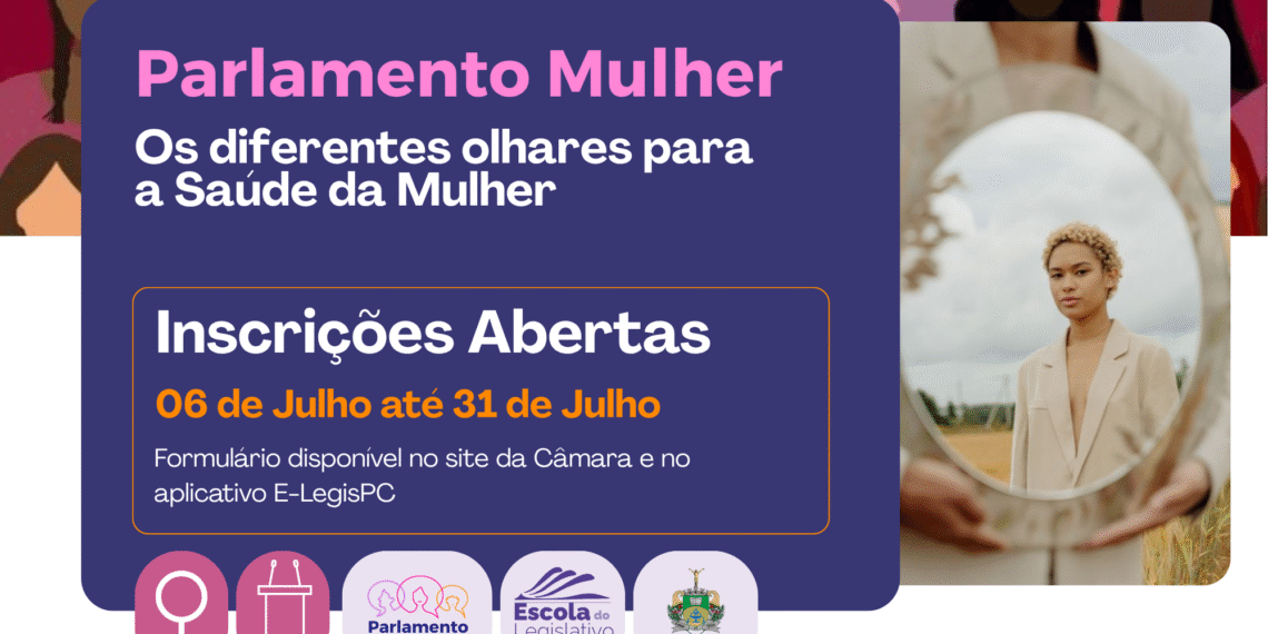 Câmara de Poços abre inscrições para a 3ª edição do Parlamento Mulher