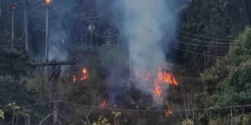 Queimadas representam ameaça à rede elétrica durante meses de estiagem