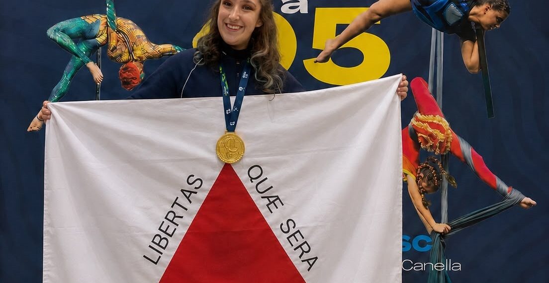 Atleta de Poços de Caldas conquista tricampeonato nacional de Lira Artística e garante vaga em competições internacionais