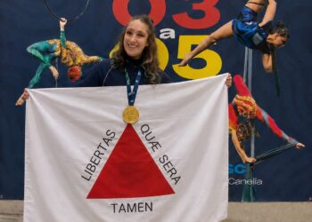 Atleta de Poços de Caldas conquista tricampeonato nacional de Lira Artística e garante vaga em competições internacionais
