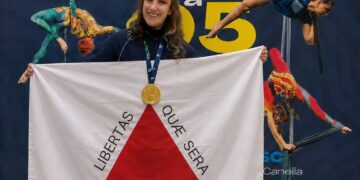 Atleta de Poços de Caldas conquista tricampeonato nacional de Lira Artística e garante vaga em competições internacionais