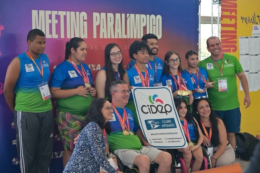 Esporte Paralímpico de Poços conquista 39 medalhas em campeonato nacional realizado em BH
