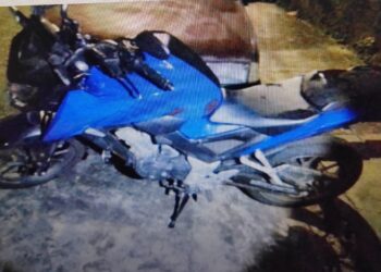 Moto furtada é recuperada pela GCM em Poços com pintura alterada para dificultar identificação