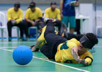Paratleta de Poços é campeão sul-americano de Goalball com o Brasil