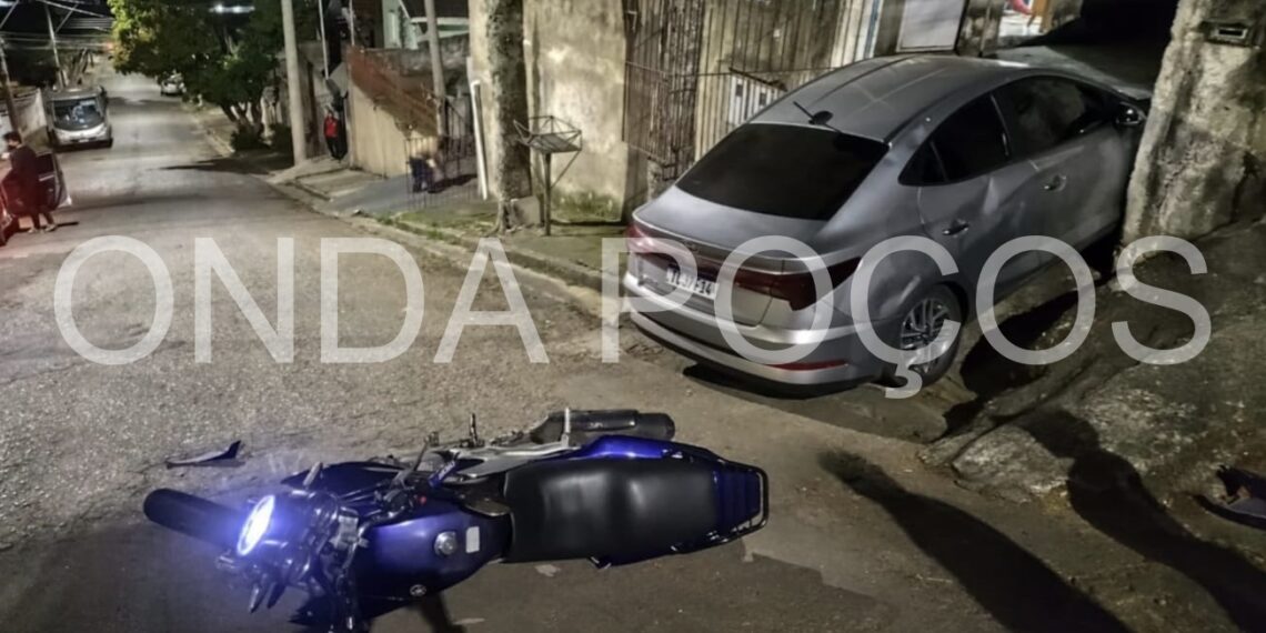 Perseguição policial termina com suspeito baleado e preso em Poços de Caldas