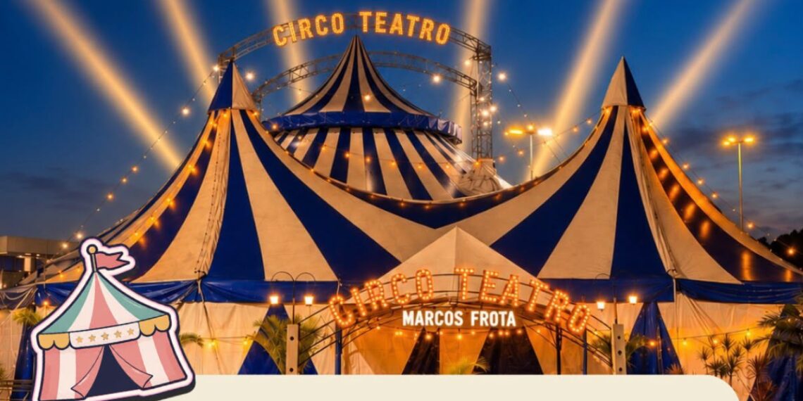 Circo Teatro Marcos Frota estreia Temporada de Férias em POÇOS DE CALDAS