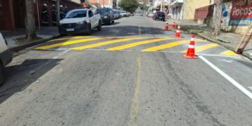Demutran intensifica revitalização da sinalização viária em Poços de Caldas
