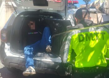 Embriagado e sem CNH: homem é preso pelo DMTT após perseguição em Poços de Caldas