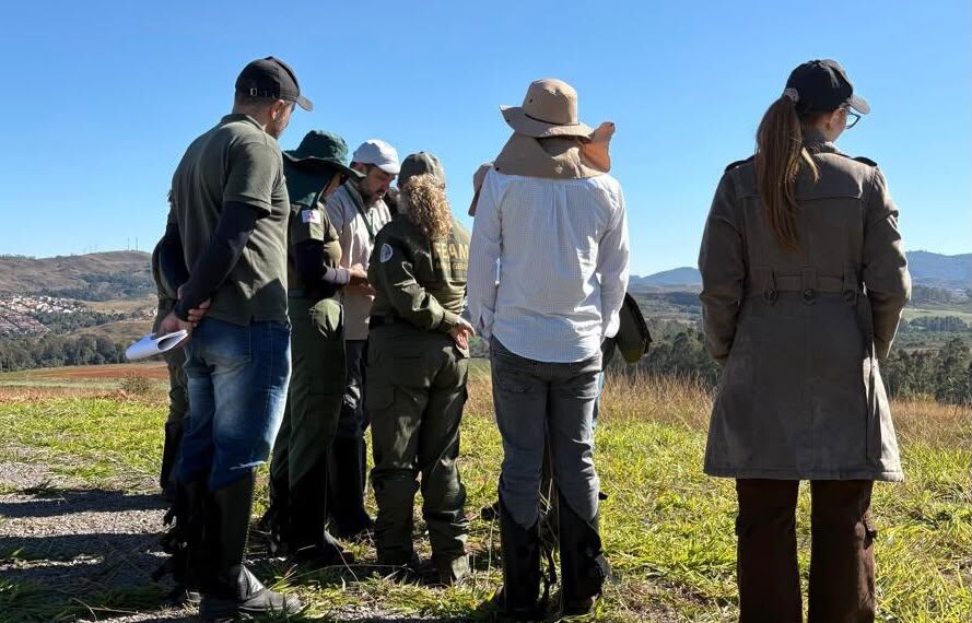 FEAM faz vistoria em área destinada à exploração de terras raras em Poços de Caldas
