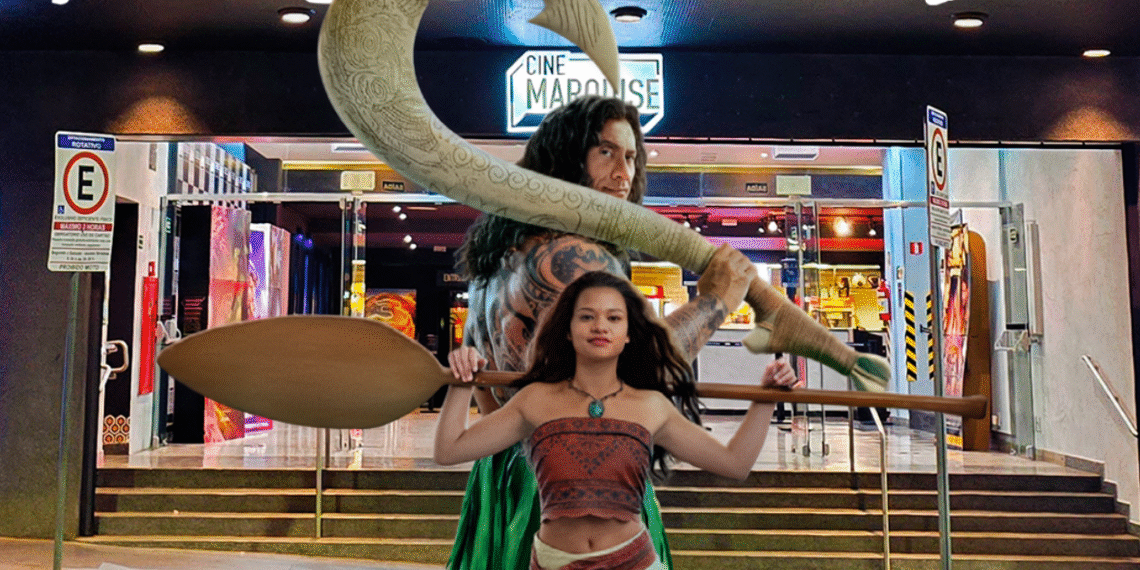 Moana chega ao Cine Marquise Ultravisão em uma emocionante versão live-action