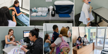 Dia D atualiza vacinação de mais de 300 crianças e adolescentes em Poços