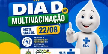 Poços realiza segundo Dia D de Multivacinação neste sábado (22)