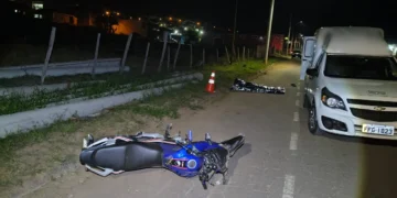 Acidente de moto deixa jovem morto e outro ferido em Campestre