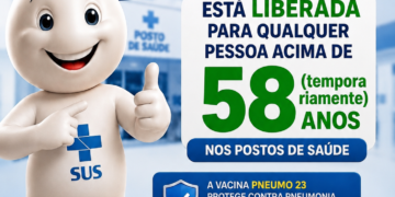 Saúde alerta sobre informação falsa relacionada à vacina Pneumo 23