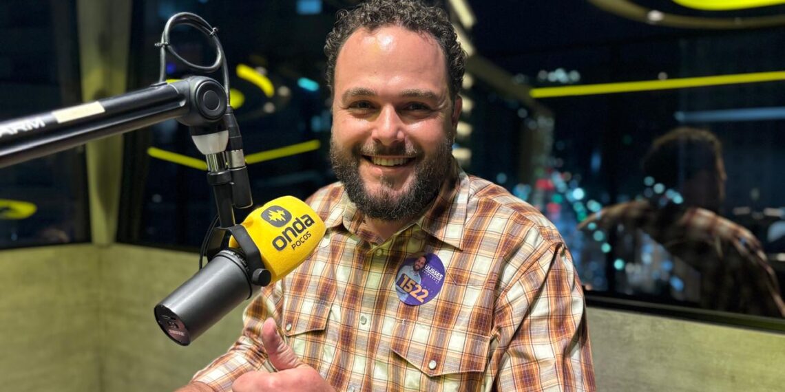 Onda Poços recebe candidato a deputado federal Ulisses Guimarães