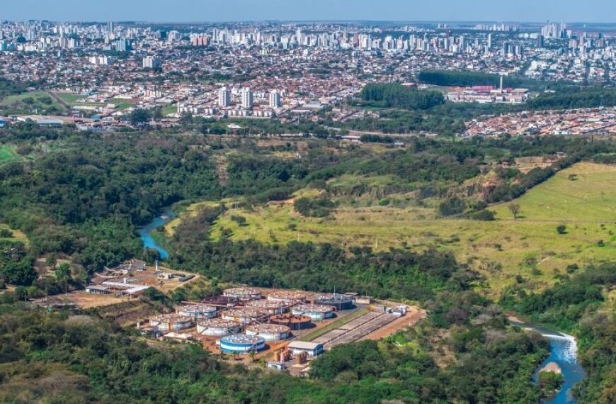 Nova Estação de Tratamento de Esgoto em Uberlândia 