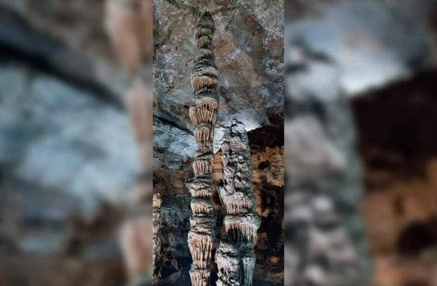 Caverna de Minas guarda memória do clima da terra