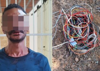 Furto de fiação em torre prejudica rádio do SAMU; homem é preso pela GCM