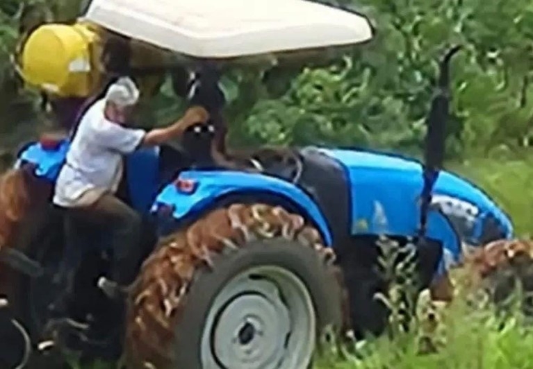 Trator agrícola é furtado de propriedade rural no Sul de Minas