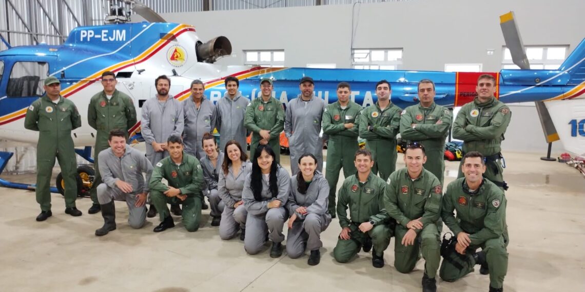 Brigadistas da INB reforçam preparação para emergências em treinamento com a PM