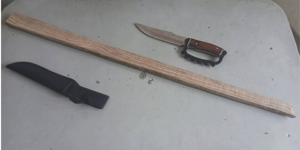 Homem é preso após agredir companheira e ameaçá-la com faca