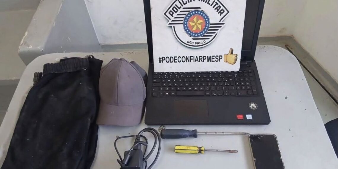 Dupla é presa após furto em comércio na região