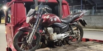 Moto furtada é encontrada pela  GCM em Poços de Caldas